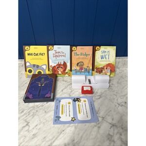 osmo Reading Adventures, Crystal Wand & 4 Books, Free Shipping